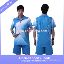 Dry fit und Top-Qualität Mode Badminton Jersey Designs Badminton für Paare und mit niedrigem Preis Badminton